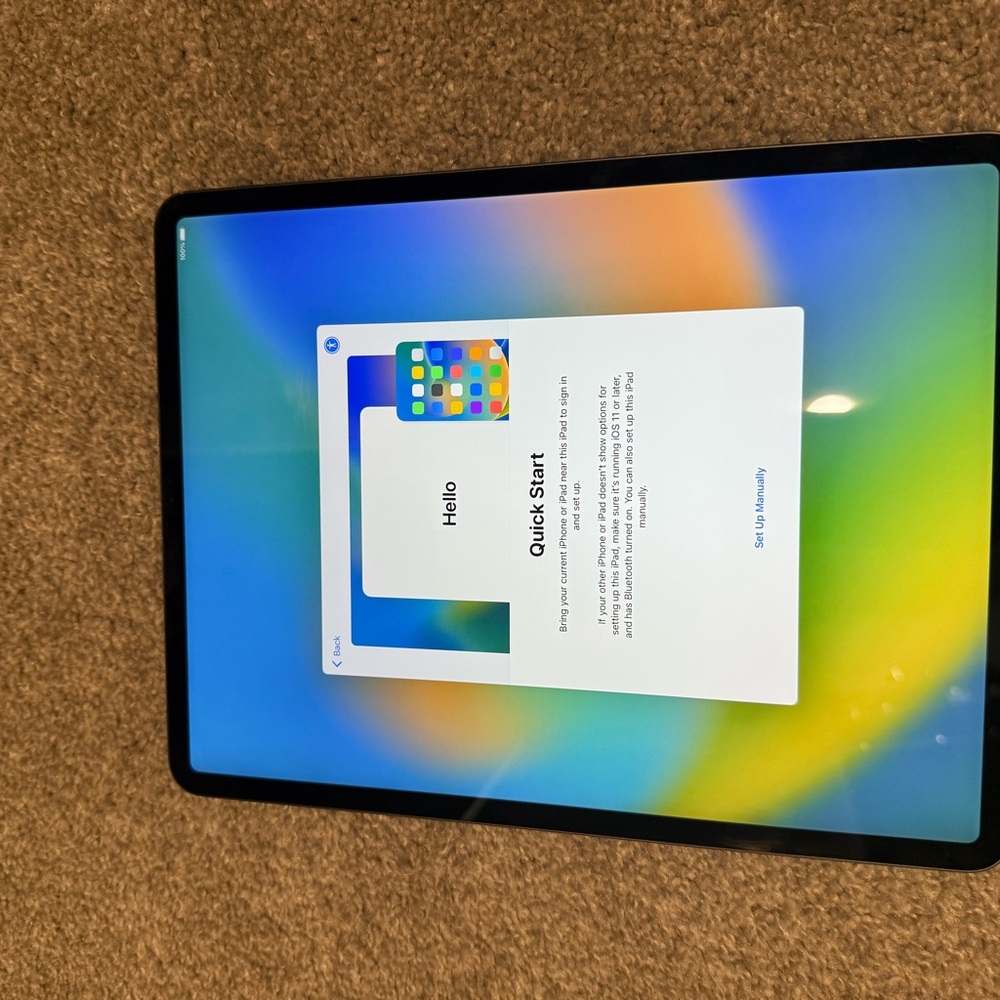 APPLE ipad 12.9 inch 4th generation